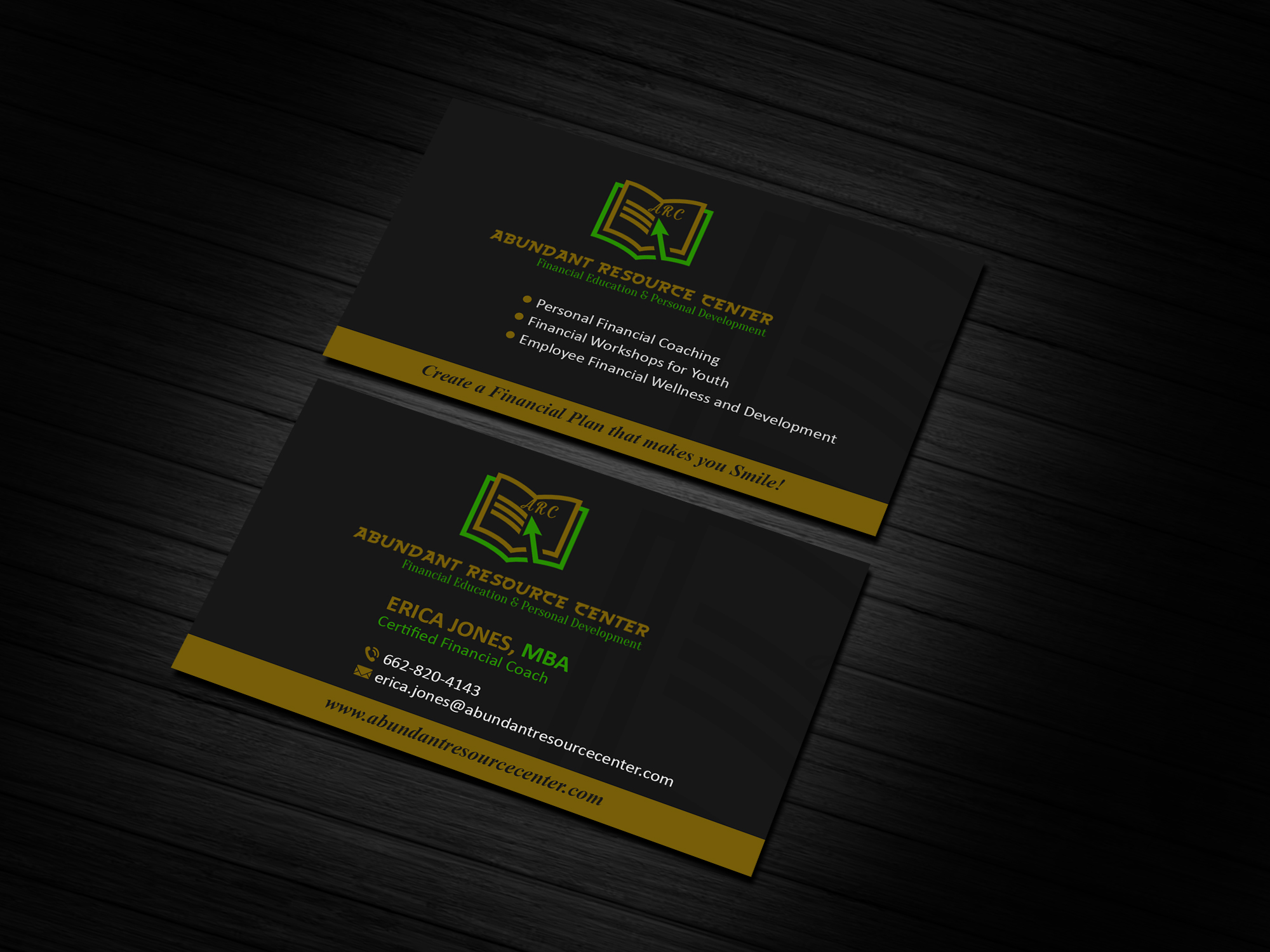 Design de Carte de Visite par Creations Box 2015 pour Abundant Resource Center | Design #26654341