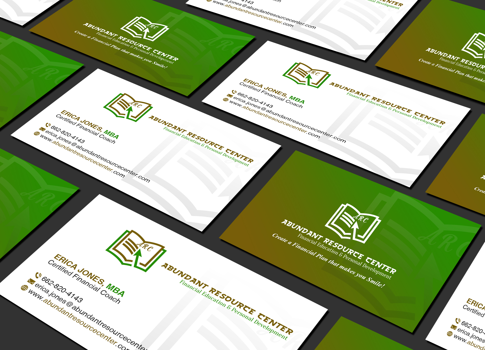 Business Card Design by Creations Box 2015 for Abundant Resource Center | Design #26654348