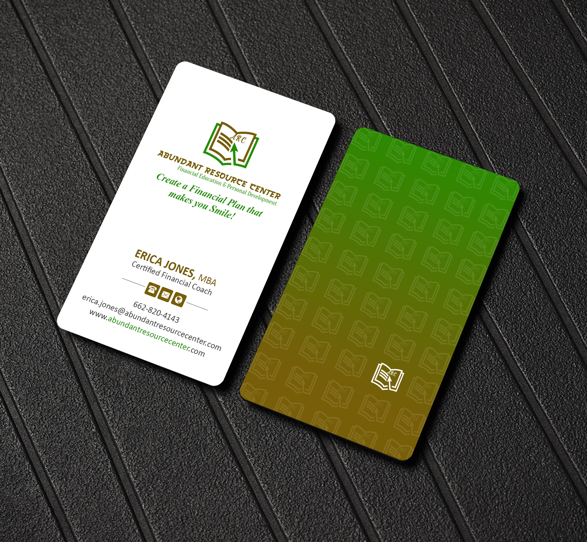 Business Card Design by Creations Box 2015 for Abundant Resource Center | Design #26655432
