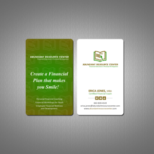 Business Card Design by Creations Box 2015 for Abundant Resource Center | Design: #26655435
