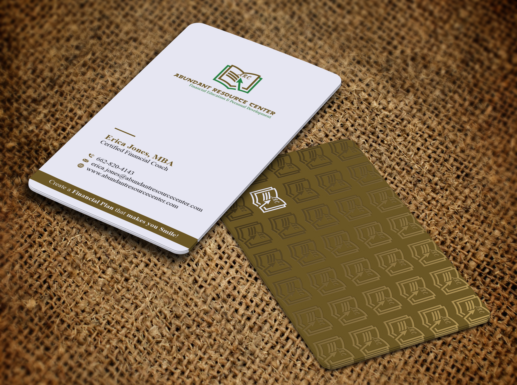 Business Card Design by OxonoArt for Abundant Resource Center | Design #26654462