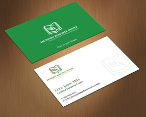 Diseño de Tarjeta de Presentación por Krishno para Abundant Resource Center | Diseño #26649847