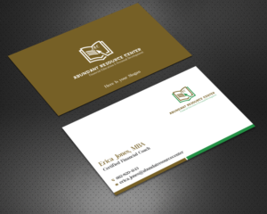 Business Card Design by Krishno for Abundant Resource Center | Design: #26649848