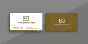 Business Card Design by Krishno for Abundant Resource Center | Design: #26650134