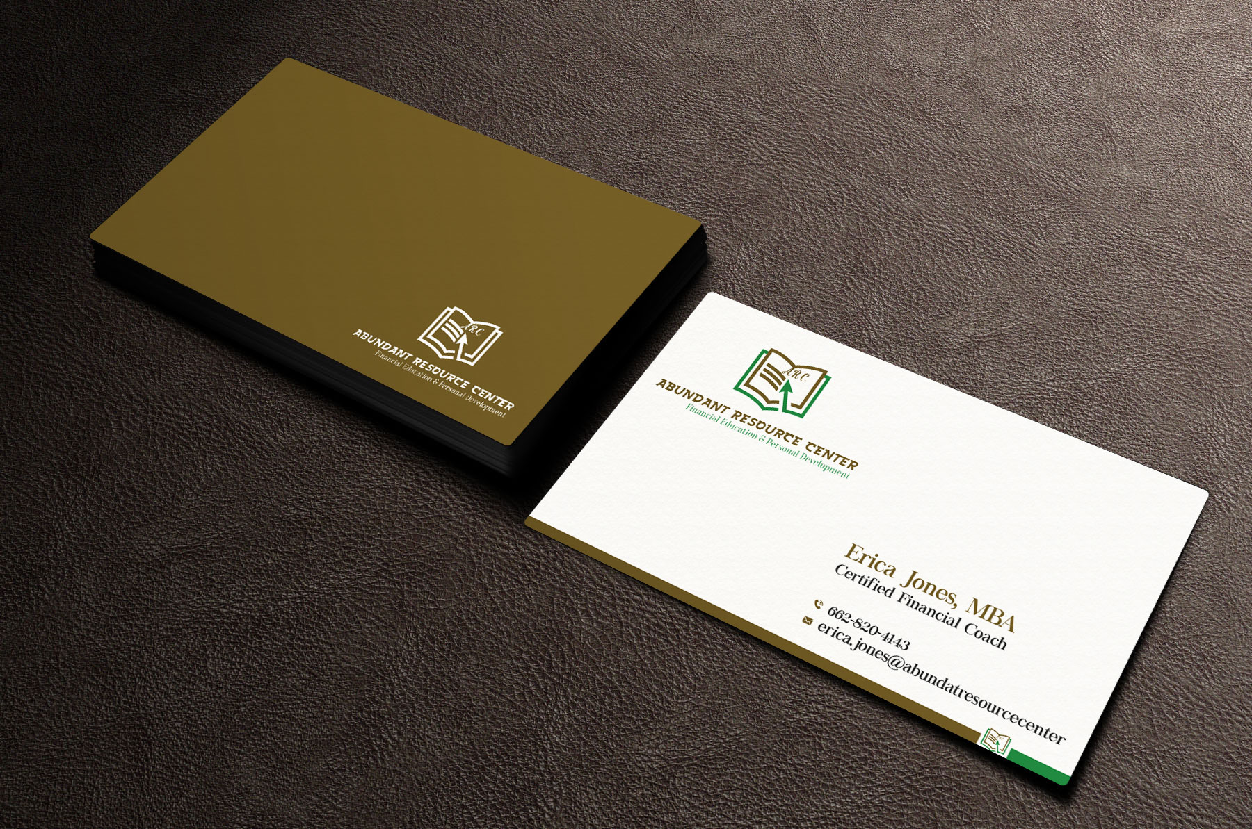 Business Card Design by Krishno for Abundant Resource Center | Design #26650220