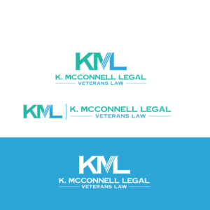 K. McConnell Legal - Veterans Law | Logo Design by sherman