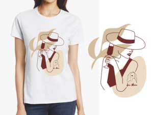 New women's loungewear business needs first tshirt design for brand awareness | Diseño de Camiseta por umesh mahale