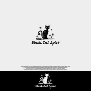 Black Cat Spice | Design de Logo par siti MWDesign