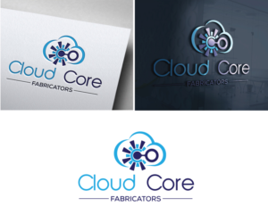 "Cloud Core" or "Cloud Core Fabricators"  | Diseño de Logo por HEAVEN ART