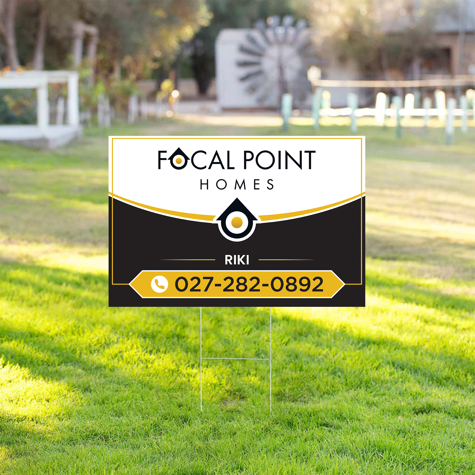 Signage Design by Fat Bat Man for Focal Point Homes | Design #26647857