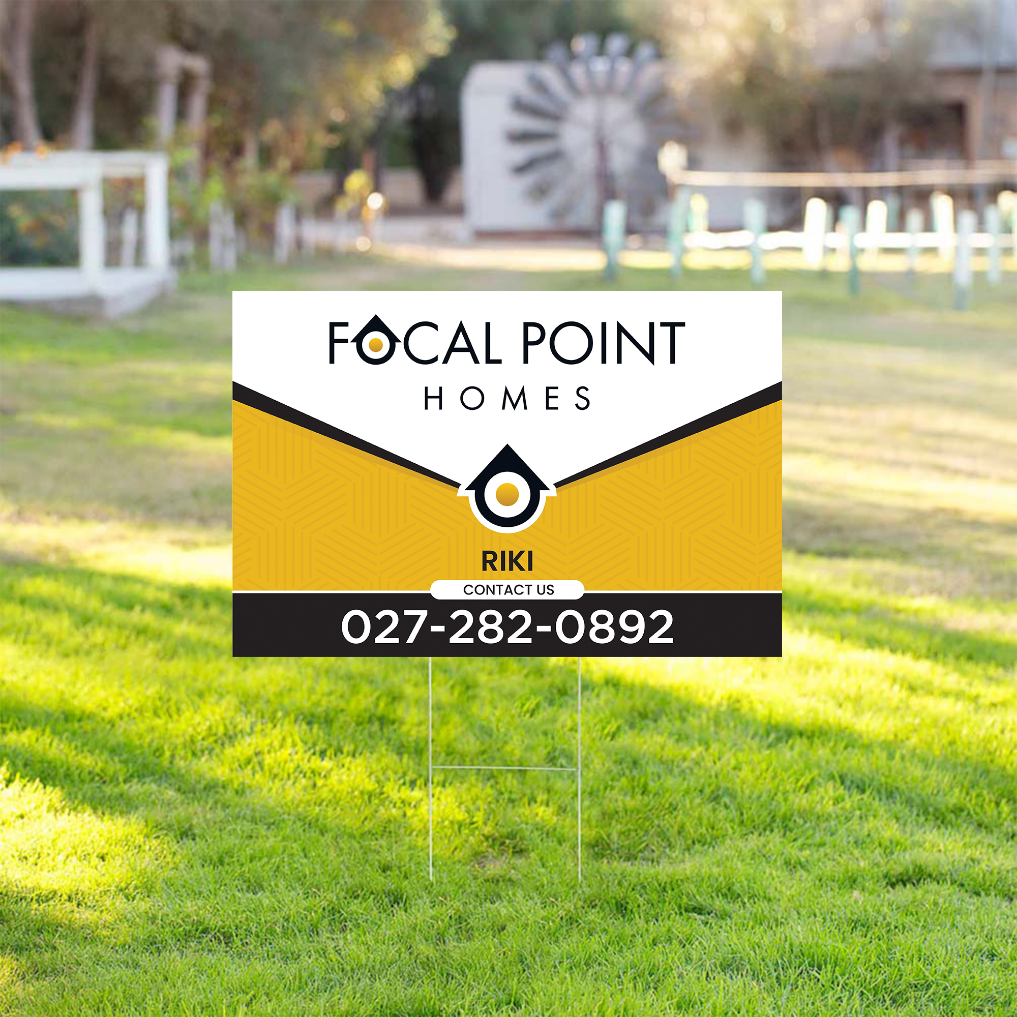 Signage Design by Fat Bat Man for Focal Point Homes | Design #26647859