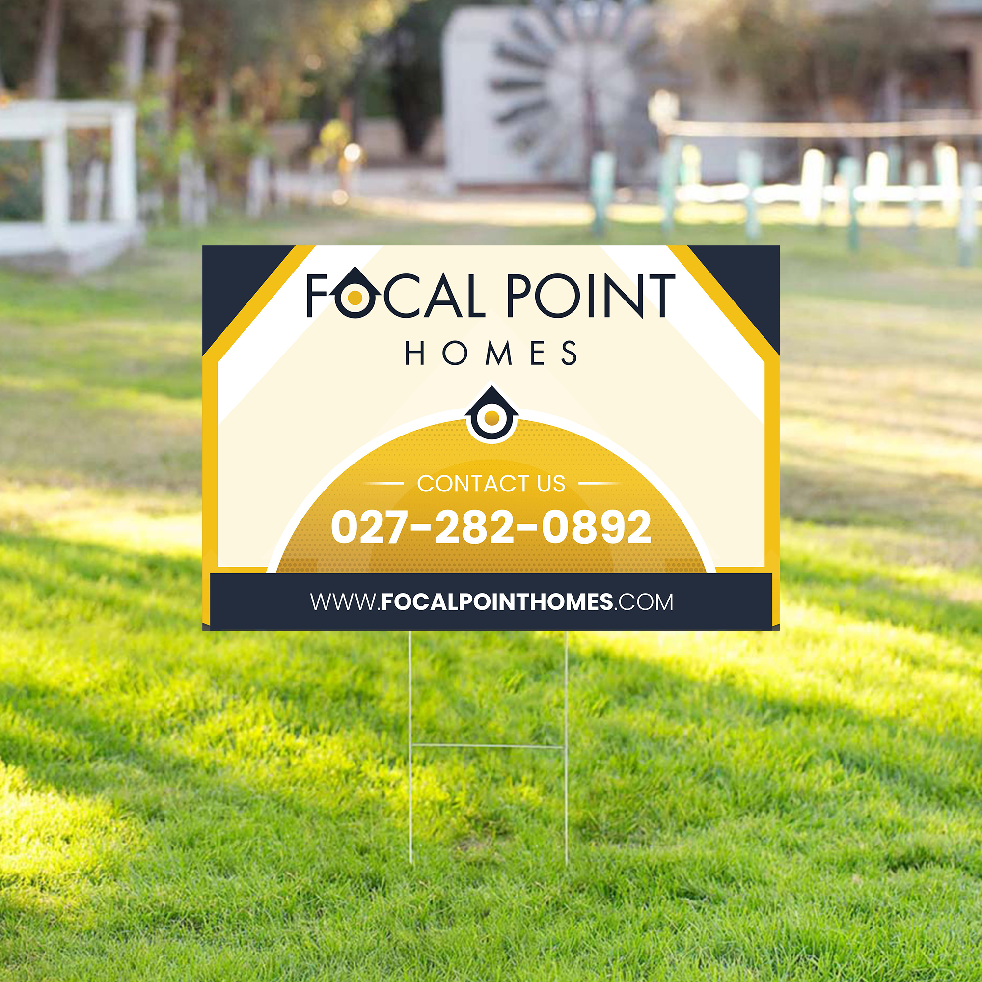 Diseño de Señalética por Fat Bat Man para Focal Point Homes | Diseño #26653425