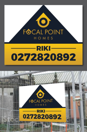 Signage Design by Deziners Zone for Focal Point Homes | Design: #26651032
