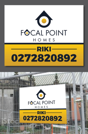 Signage Design by Deziners Zone for Focal Point Homes | Design: #26651035