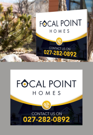 Signage Design by rkailas for Focal Point Homes | Design: #26667358