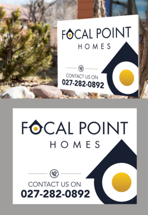 Signage Design by rkailas for Focal Point Homes | Design: #26667359