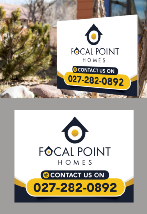 Signage Design by rkailas for Focal Point Homes | Design: #26667362