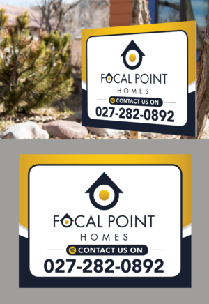 Signage Design by rkailas for Focal Point Homes | Design: #26667363