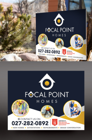 Signage Design by rkailas for Focal Point Homes | Design: #26724552