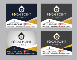 Signage Design by rkailas for Focal Point Homes | Design: #26725276