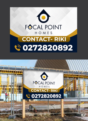 Signage Design by ecorokerz for Focal Point Homes | Design: #26647249