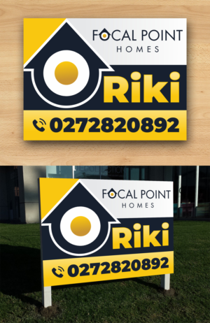 Signage Design by ecorokerz for Focal Point Homes | Design #26647705