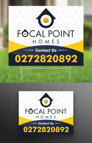 Signage Design by ecorokerz for Focal Point Homes | Design: #26665566