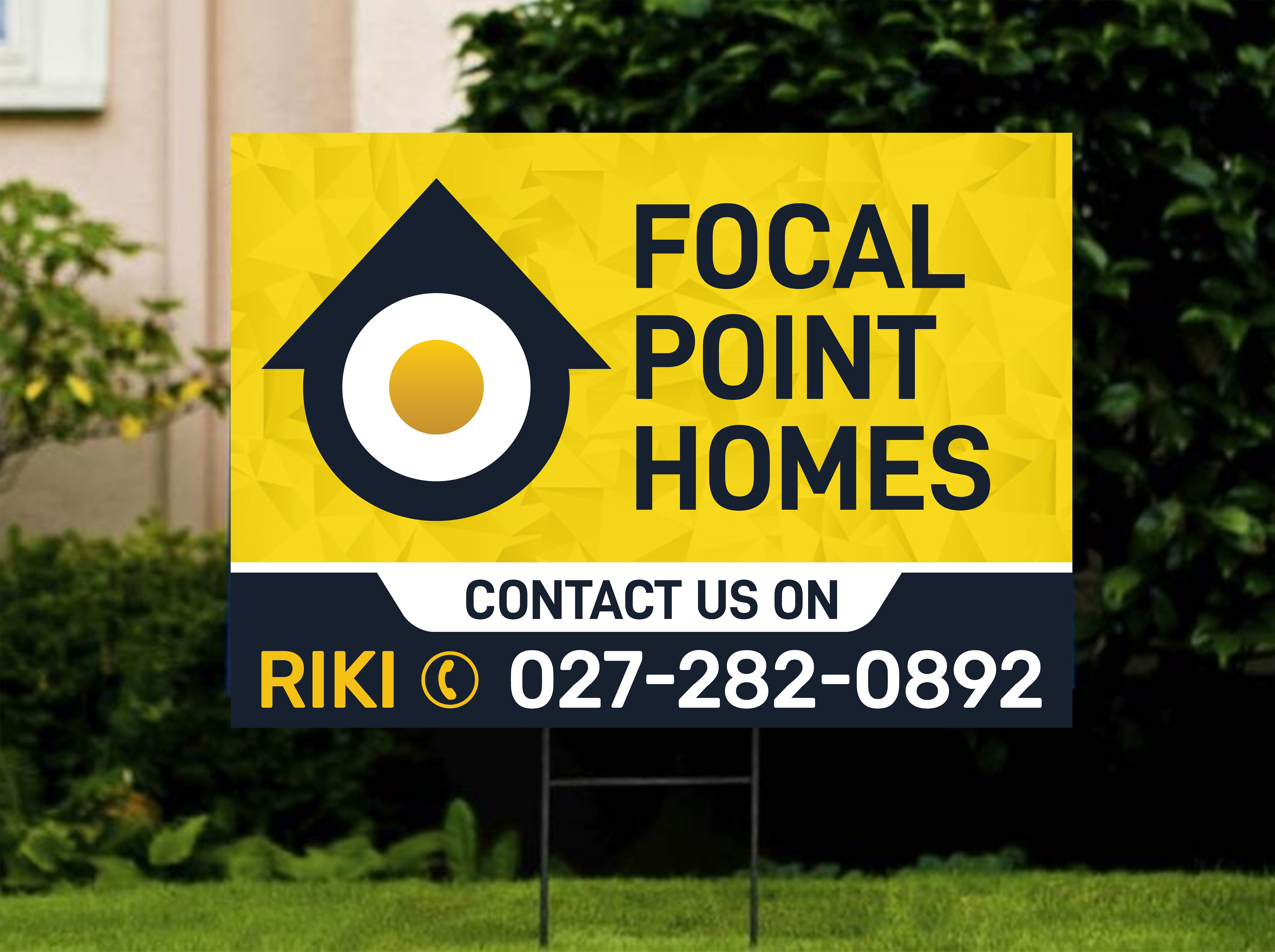 Signage Design by SAI DESIGNS for Focal Point Homes | Design #26673097