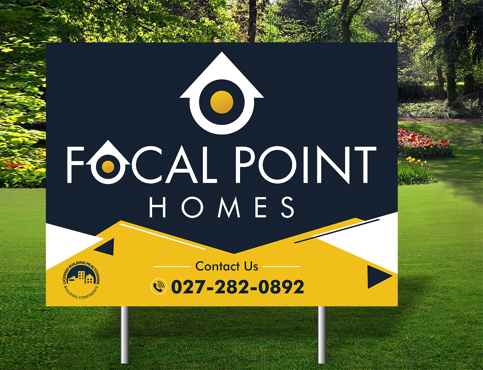 Signage Design by Aurora:) for Focal Point Homes | Design #26799053