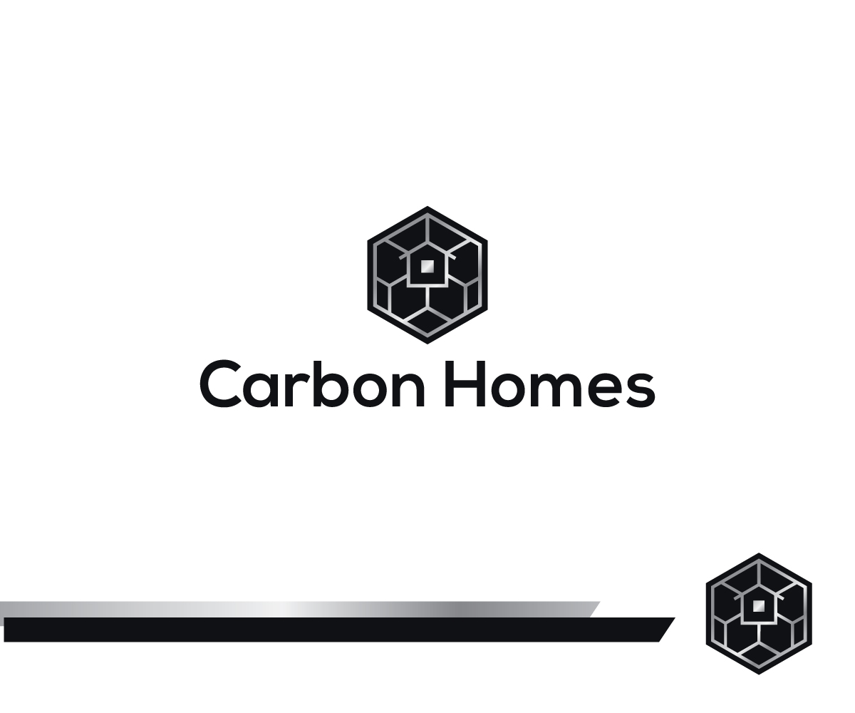 Logo Design by Fat Bat Man for Carbon Homes | Design #26655662