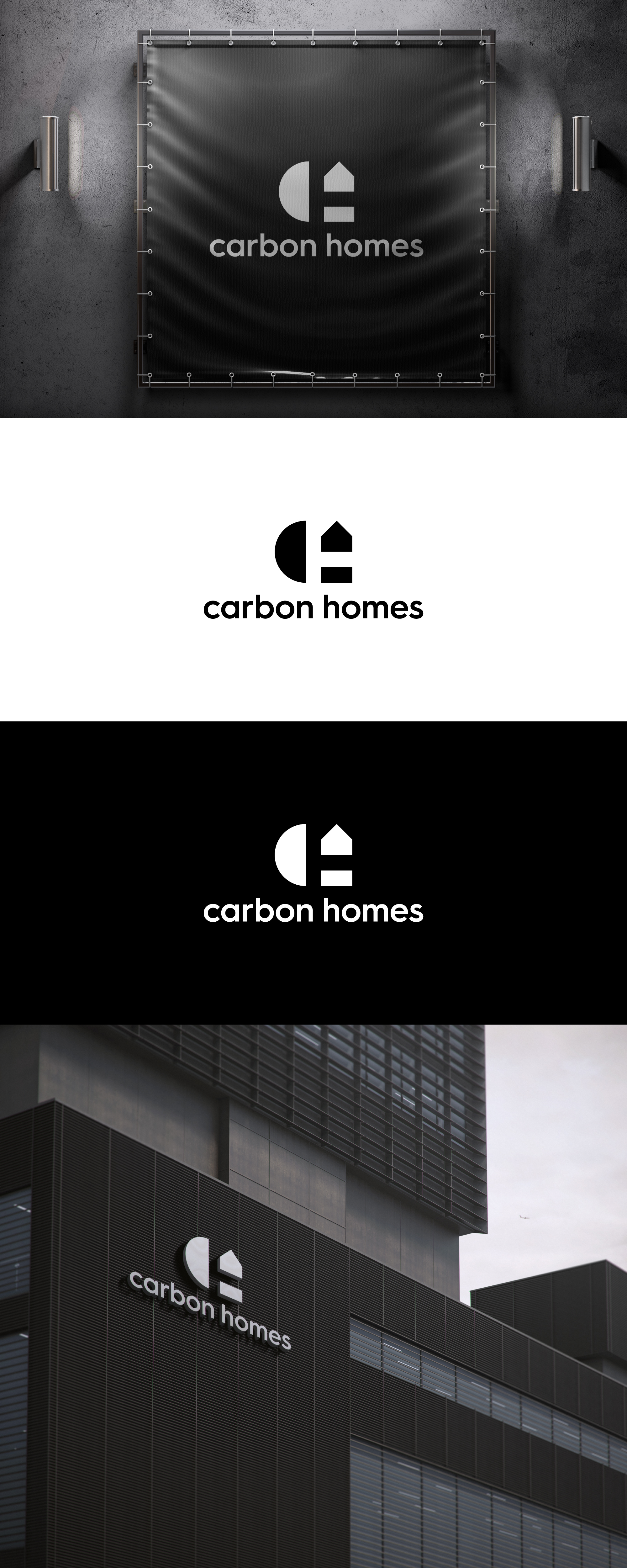 Logo Design by Xler8brain for Carbon Homes | Design #26740189