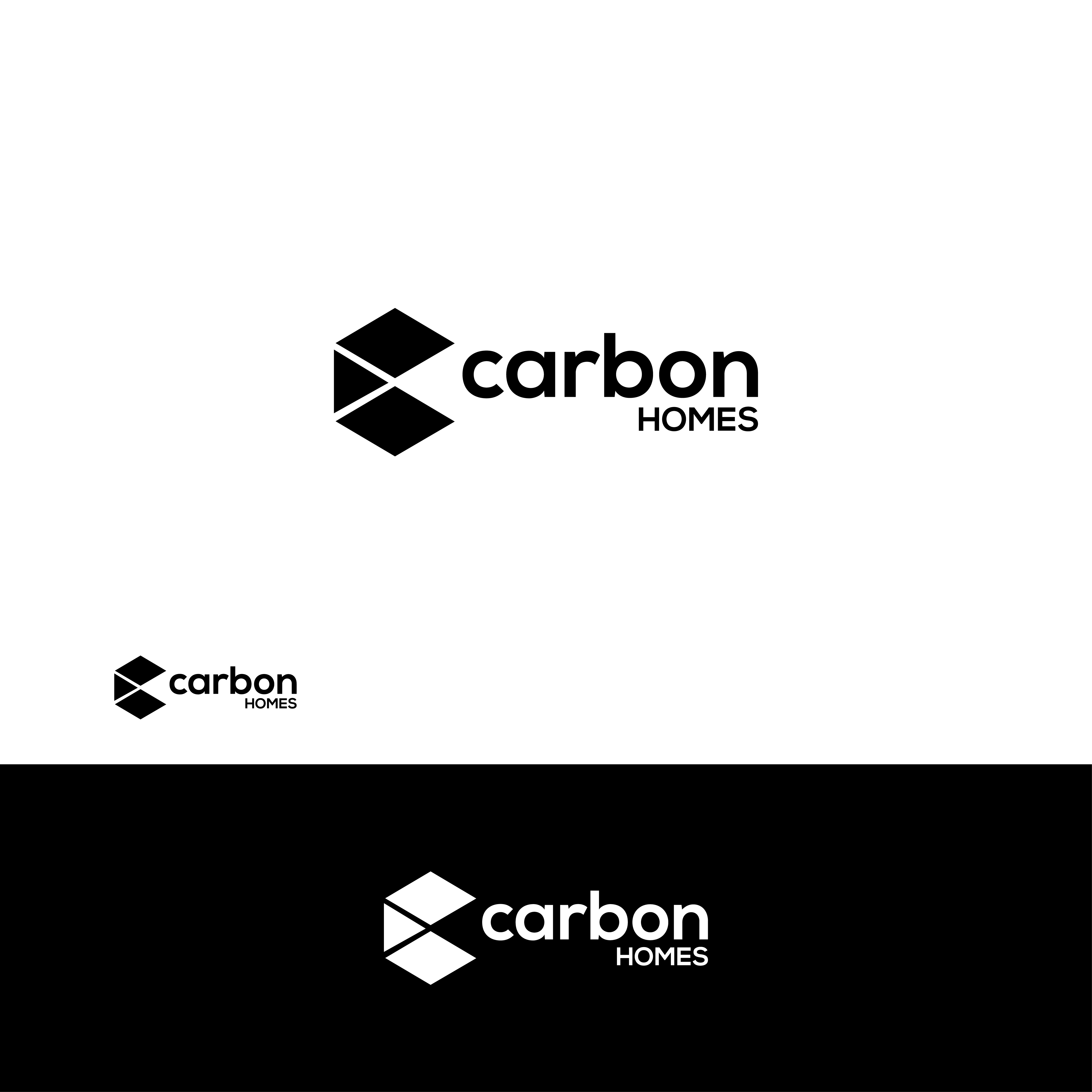 Logo Design by CrewType for Carbon Homes | Design #26648283