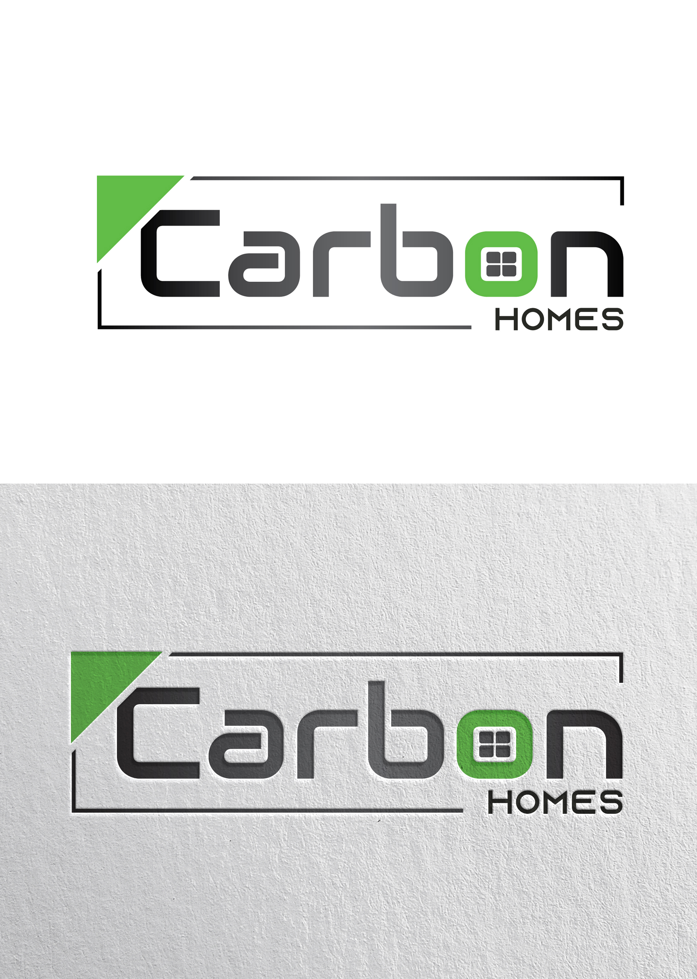 Logo Design by HAREESH (Creative Graphic Designer) for Carbon Homes | Design #26654607