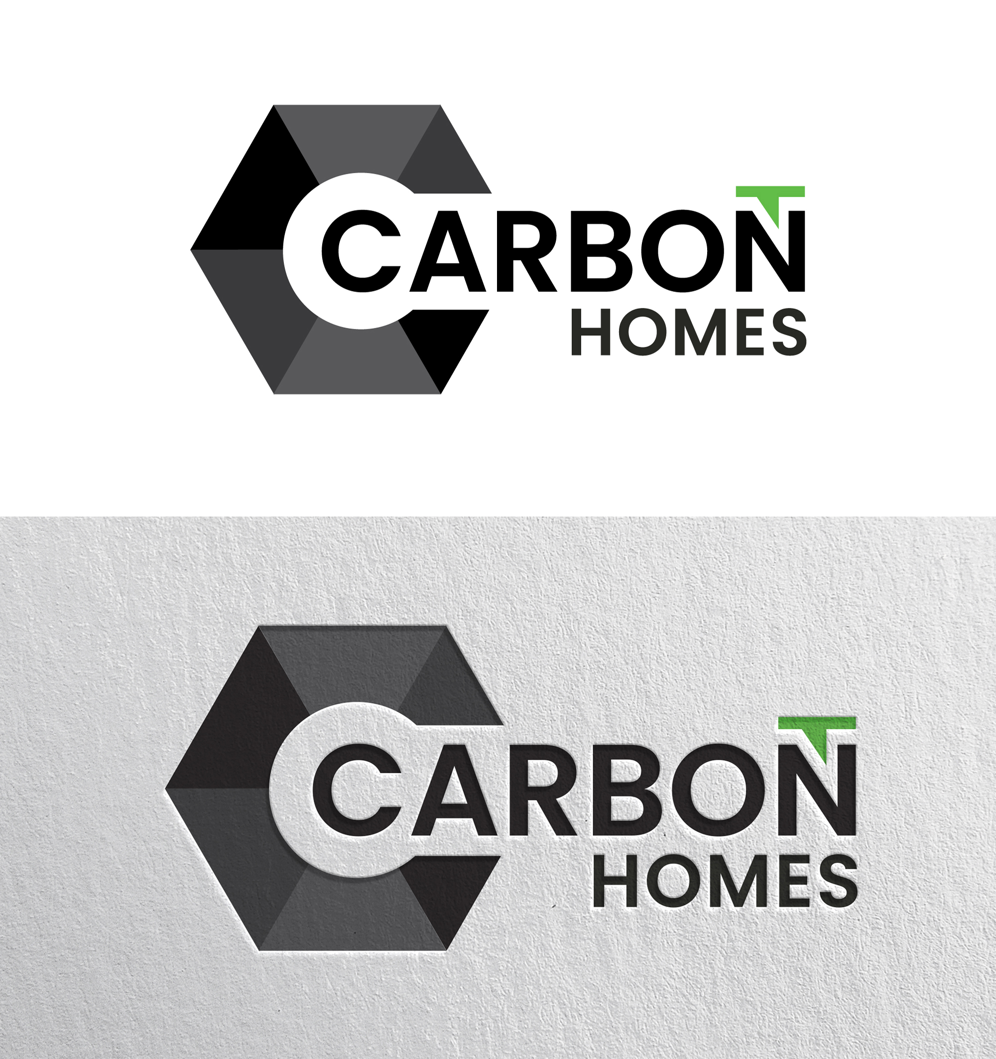 Logo-Design von HAREESH (Creative Graphic Designer) für Carbon Homes | Design #26656085