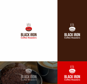 Black Iron Coffee Roasters | Logo Design by HYPdesign
