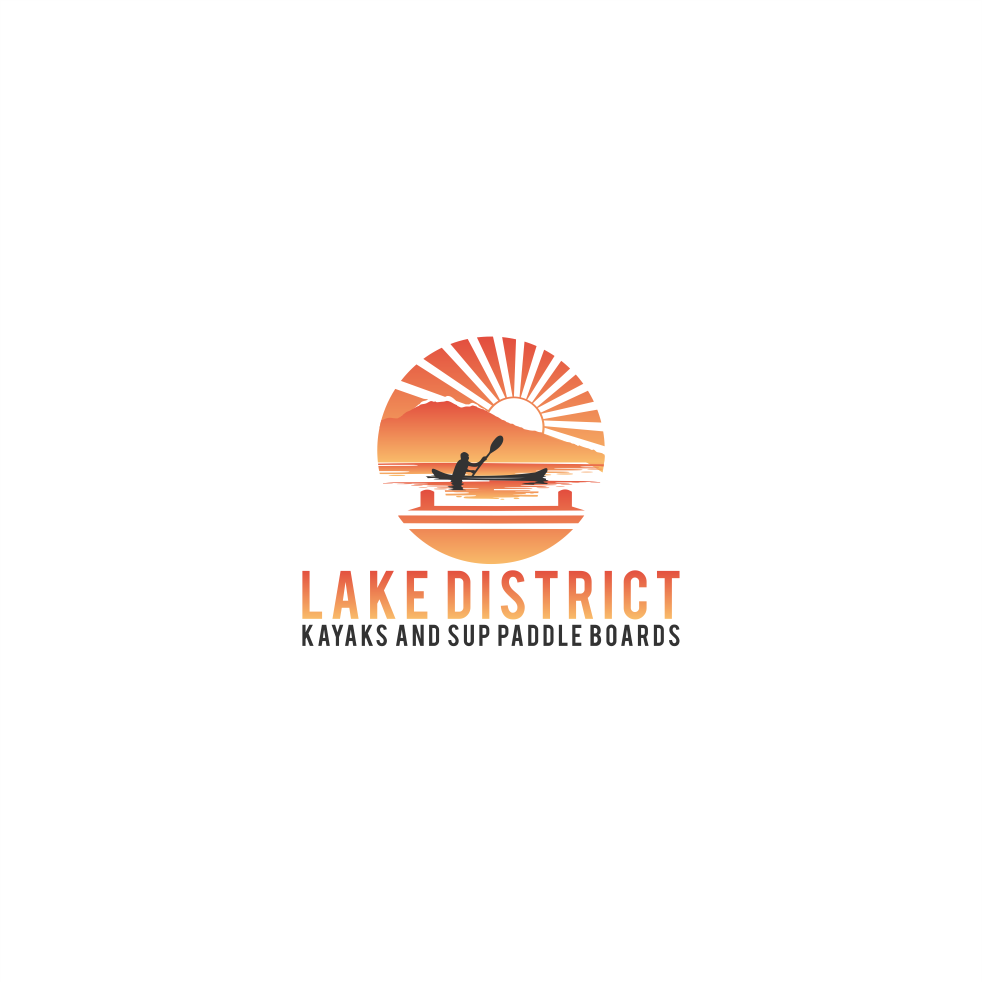 Logo Design by WeiArts for lakedistrick kayak & sup paddle boards | Design #26652627