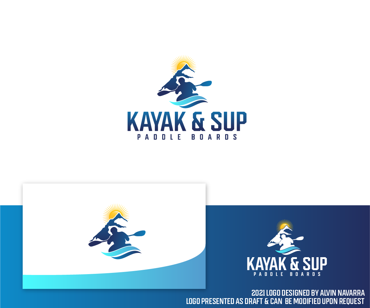 Logo Design by alvinnavarra for lakedistrick kayak & sup paddle boards | Design #26650444