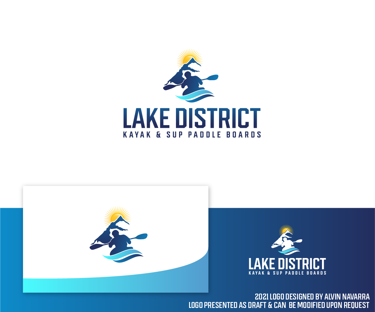 Logo Design by alvinnavarra for lakedistrick kayak & sup paddle boards | Design #26652419