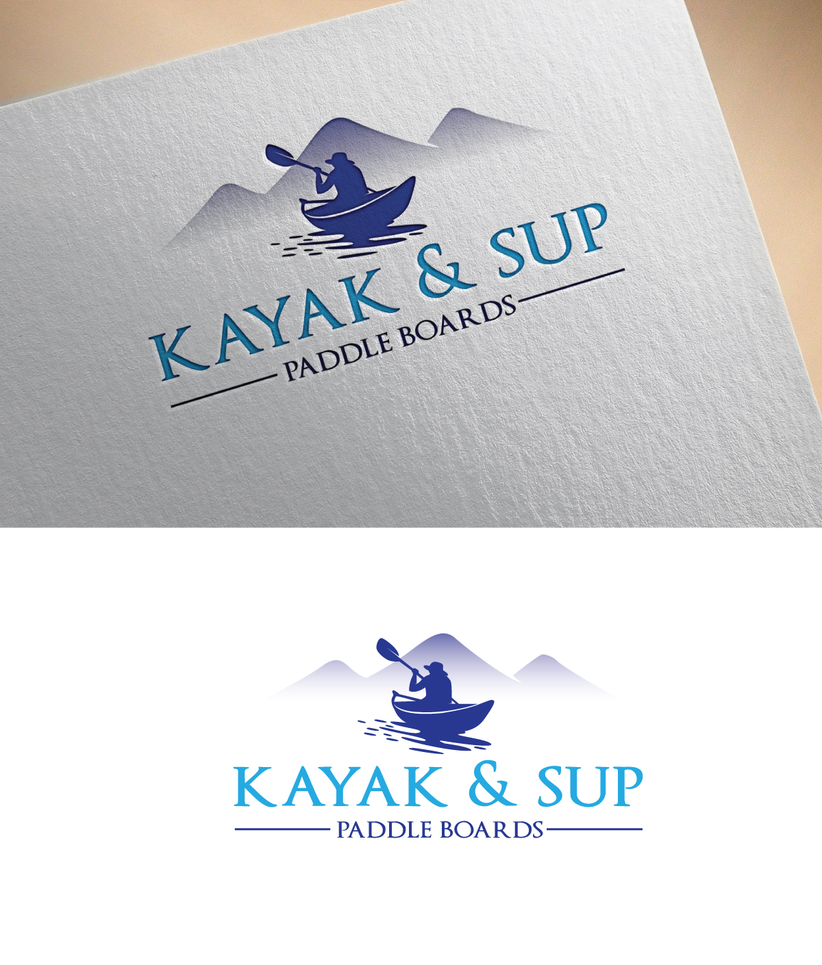 Logo Design by HEAVEN ART for lakedistrick kayak & sup paddle boards | Design #26649576