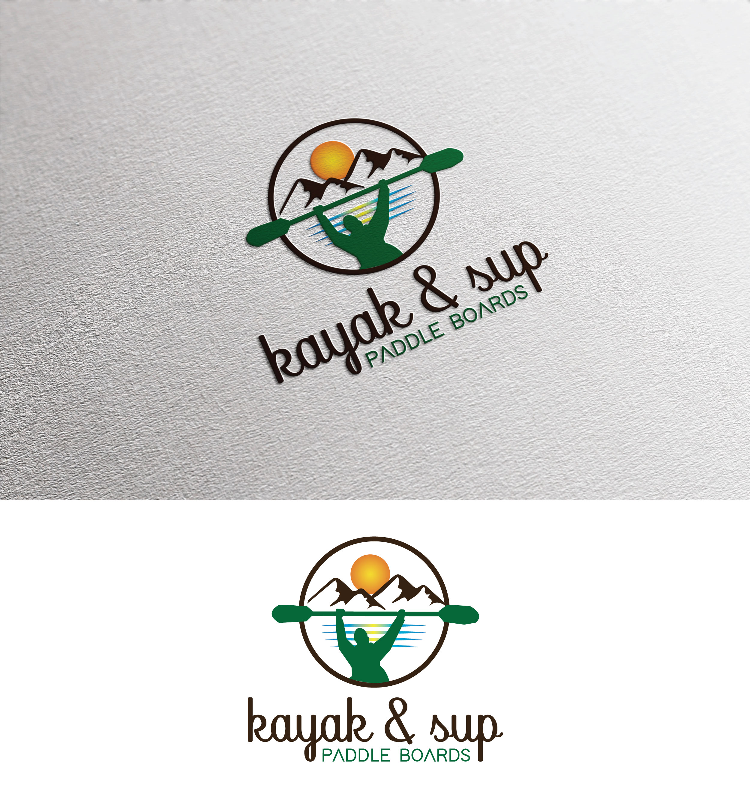 Logo Design by u2square for lakedistrick kayak & sup paddle boards | Design #26650512