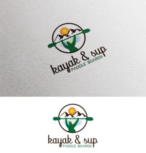 Logo Design by u2square for lakedistrick kayak & sup paddle boards | Design: #26650512