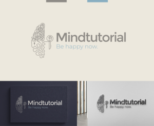 Mindtutorial Be happy now. | Logo Design by ileanalp