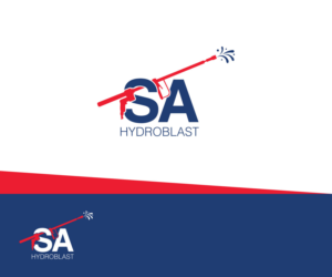 SA Hydroblast | Logo-Design von Iris 3