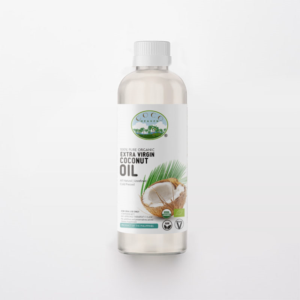 Virgin Coconut Oil Label | Graphic Design by Soluciones Creativas