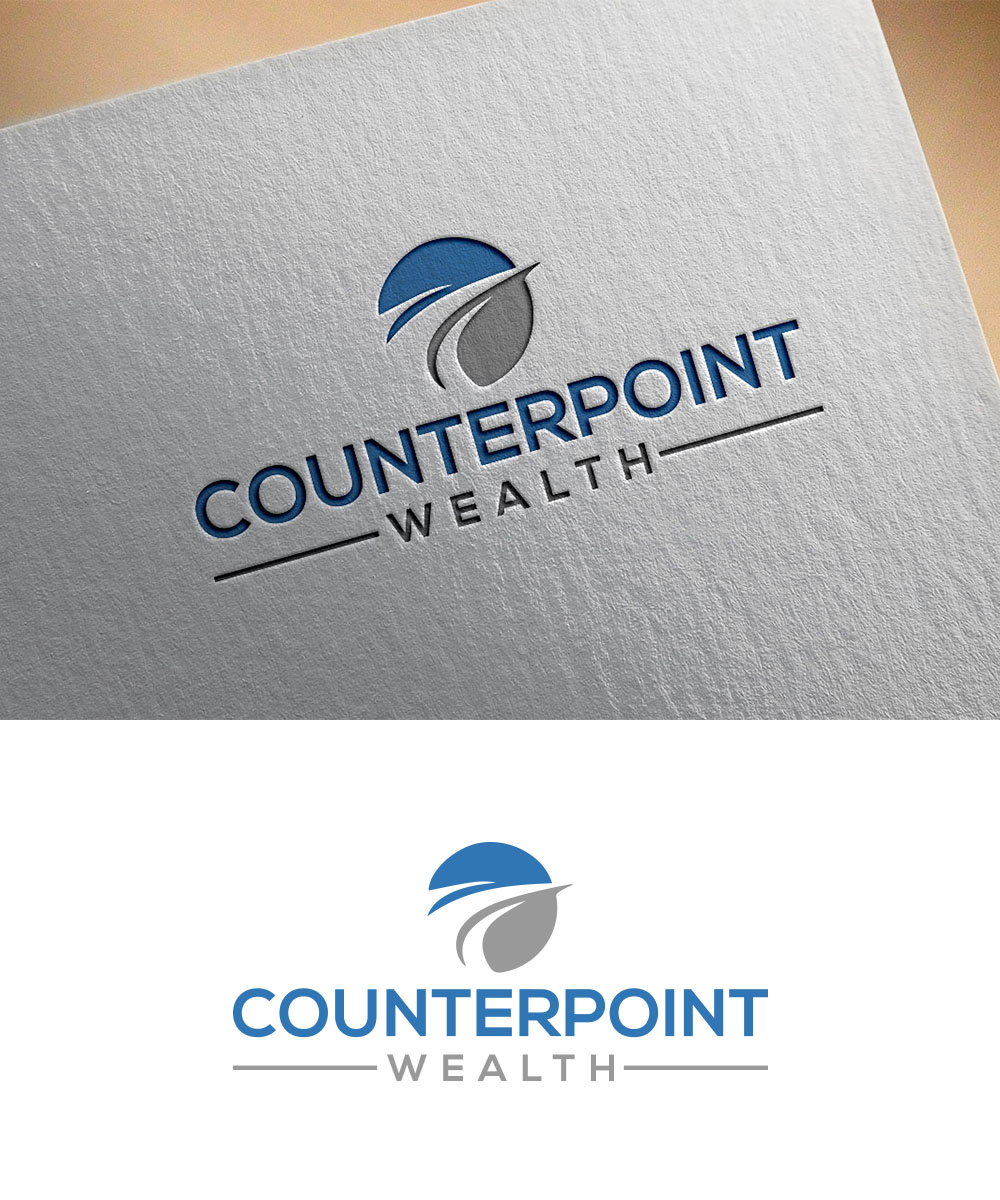 Logo Design by santin for Counterpoint Wealth | Design: #26690930