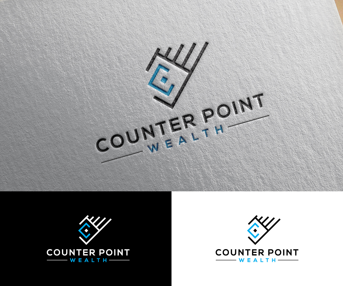 Logo Design by step forward 2 for Counterpoint Wealth | Design #26654190