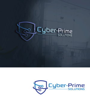 Cyber-Prime Solutions (subtitle) World Class Information Security and Compliance Services | Logo Design by HEAVEN ART