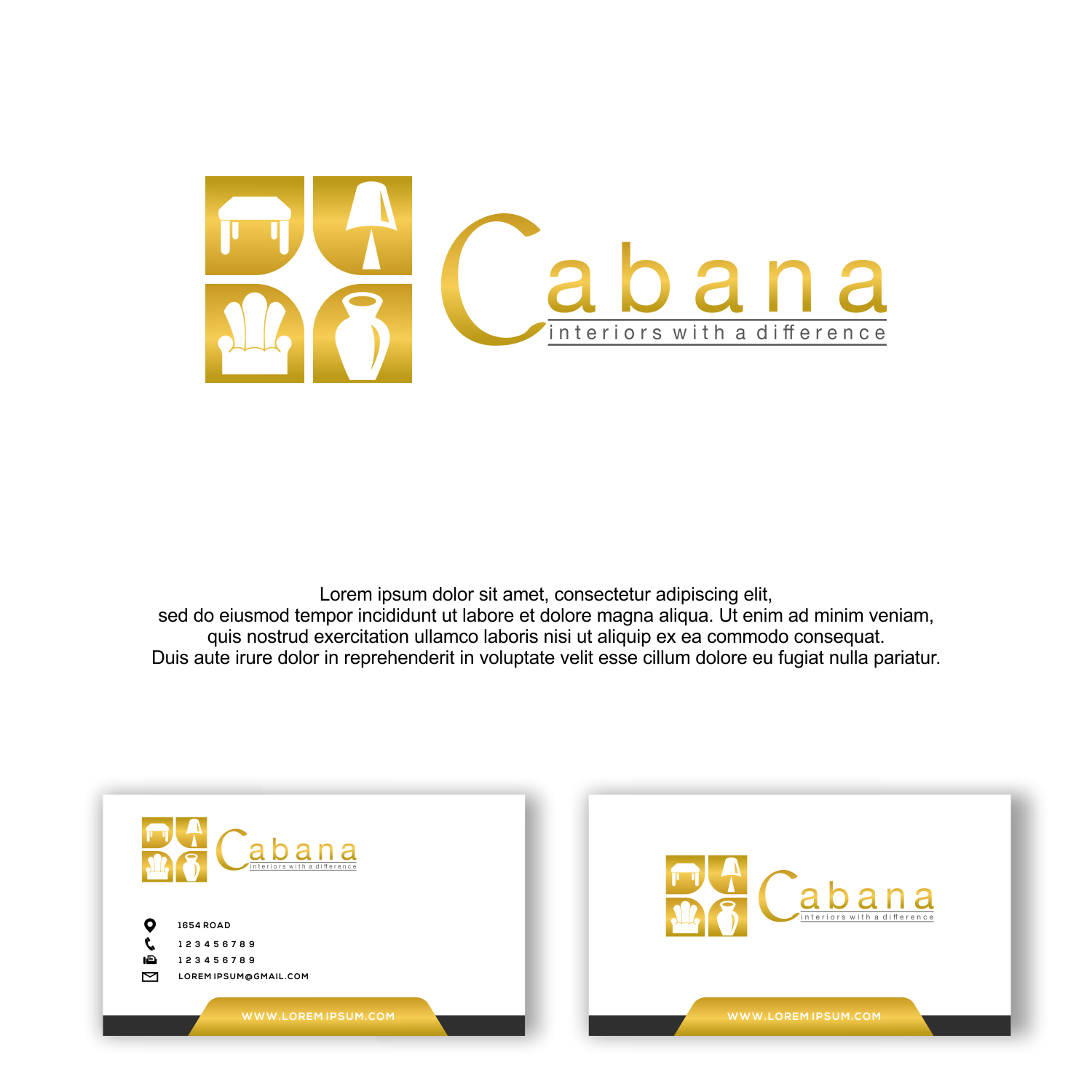 Diseño de Logo por I Design12 para Cabana | Diseño #26655641