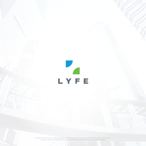 "Lyfe" is the platform and brand with the website being  EnjoyLyfe.com | Logo Design by ds | designstructure