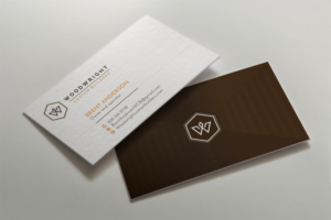 Business Card Design by WebixBD for Woodwright Custom Builders LLC | Design: #26692682